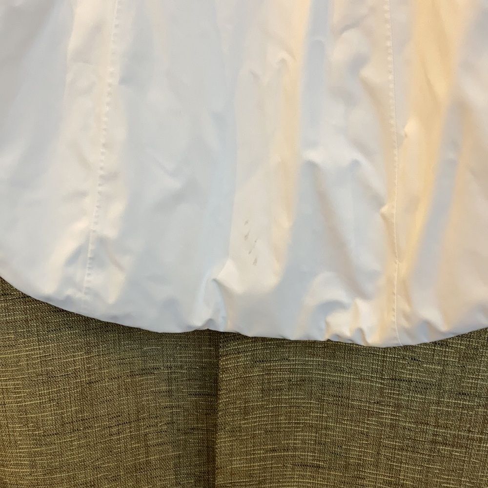The north face non-insulated ski coat jacket windbreaker with hood color white - Picture 6 of 6